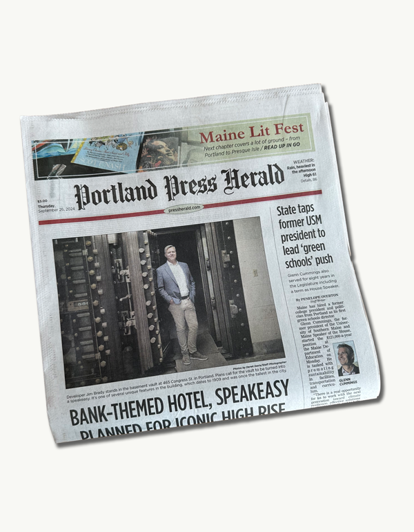 AAmp’s new hotel in Portland announced in Press Herald